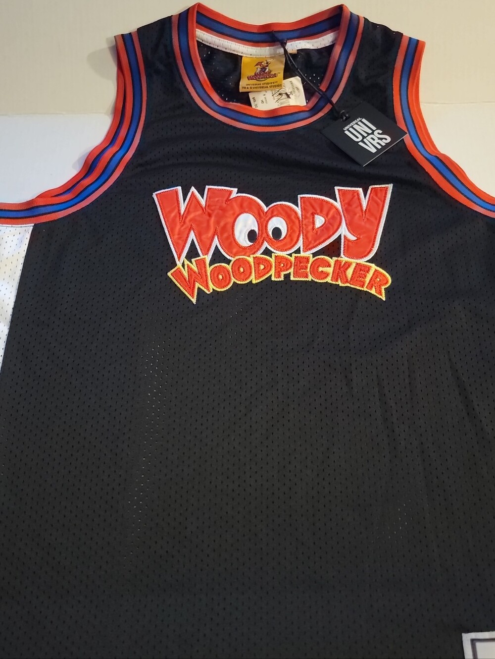UNIVRS Woody Woodpecker Black Basketball Jersey